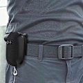 Pikkukuva 3 / 5: Bluetooth-ohjaustangon kaiutin, FM-langaton vedenkestävä kannettava pyöräkaiutin pyöräilyyn, vaellukseen ja leirintään, musta