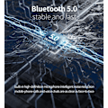 Pikkukuva 3 / 3: Kannettava langaton Bluetooth-kaiutin HD-äänellä ja syvällä bassoilla, langaton stereoparitus, sisäänrakennettu mikrofoni