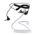 3,5 mm headset-hovedtelefoner med 1 stik til amatørradio - sort