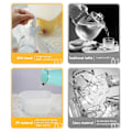 Miniatyrbillede 4 af 5: 3,8L Stor Kapacitet Plastik Drikkedispenser, Drikkedispenser Med Hane Is Limonade Juice Beholder
