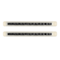 Miniatyrbillede 2 af 2: 2 stk. Rørholder Stativ Loftstang Stativ Fiskeriudstyr Fiskerstang Opbevaring Assorteret Farve 33x3.2cm