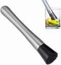 Caipirinha muddler Cocktailbar muddler rostfritt stål 20,5 cm