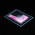Miniatyrbild 2 av 4: 3D Konst Quicksandmålning Glasram Quicksandmålning Delikat Quicksandmålning Present Skrivbordsannons