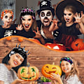 Miniatyrbillede 4 af 5: Mørkt Gotisk Vind Sort Krone Hårbånd Halloween Pandebånd Hovedbeklædning, til Ball Party Maskerade