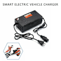 Miniatyrbilde 3 av 3: 60V 20Ah Batterilader Strømforsyning Batterilader For Elsykkel E-sykkel De