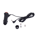 Miniatyrbilde 5 av 5: 12V 2,5 mm Bil Adapterlader Sigaretttenner Strømpluggledning GPS Kabel Svart