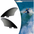 Pikkukuva 2 / 5: 2 kpl Kestäviä Surffilaudan Eväitä Surffilaudan Evä Surffilaudan Peräsin Nopea Irrotus Kestävä Veneelle Longboardille Vesilajeille