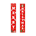 Miniatyrbillede 3 af 5: Glædelig Jul Banner, Nytår Udendørs Indendørs Julepynt 01 modeller