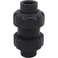 Kulbackventil 20 25 32 40 50 63mm simbassäng backventil PVC backflödeshindrande ventil (innerdiameter 40mm)