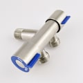 Miniatyrbillede 3 af 5: Håndholdt Sprøjte til Toiletventil Adapter. Rustfrit Stål Jet Sprøjte til Toilet Kludble Sprøjte Sæt
