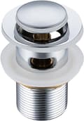 Sink drain with overflow, universal drain, POP UP valve for sinks, sink drain with overflow (with hole)