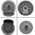 Miniatyrbilde 4 av 5: Adapter for oscillerende multiverktøy, konverterer Starlock-blader til OIS Universal Tool B