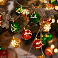 Miniatyrbillede 5 af 5: Julekugle Lysstreng 20 Fod 40 LED Eventyrlys Batteridrevet Vandafvisende Blinkende Julelys Bryllup Chr
