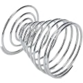 Miniatyrbilde 2 av 5: 4 stk. Eggkoppholder i rustfritt stål, fjærtråd eggkopp, eggkopp i rustfritt stål, eggkoppholder, moderne eggkoppholder