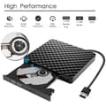 Extern DVD-brännare - USB 3.0 - Svart - Hög hastighet