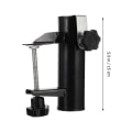 Miniatyrbillede 4 af 4: Bærbar Stol Haveparasol Klemme Parasolmontering Stol Klemme Terrasseparasol Holder Montering Sort 15X Black 15X9cm