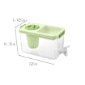 Miniatyrbillede 3 af 5: 4L Stor Kapacitet Plastik Drikkedispenser, Drikkedispenser Med Hane Is Limonade Juice Beholder