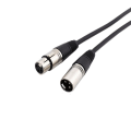 Pikkukuva 4 / 5: 2m XLR-kaapeli Mikrofonijohto Uros-Naaras Linja Stereo Ääni Adapteri Pistokkeet Musta