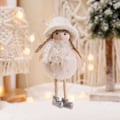 Miniatyrbillede 3 af 5: Juletræspendant Julepynt Juledukke Hængende Engel Håndværk 3 stk