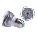 Miniatyrbilde 1 av 5: 18W LED-vekstlys - Fullspektrum vekstlampe for innendørs hage, drivhus og hydroponiske planter (E27 18 LED)