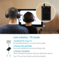 Pikkukuva 3 / 5: Tx10 Bluetooth-vastaanotin ja -lähetin 2-in-1 Bluetooth-sovitin Bluetooth-musiikkivstaanotin Musta
