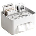 Miniatyrbillede 4 af 5: Vævæskeskrin, Vævæskeskrin Multifunktionel Natbord Organizer, Rektangulær Vævæskeskrin, Papirhåndklædeholder, Velegnet til Lejlighed