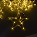 Miniatyrbillede 4 af 5: LED Gardinlys, Fe Lys Kæder Måner og Stjerner LED Natlys til Boligindretning Fest Stjerne Måne Ramadan Lys Kæder
