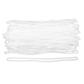 Pikkukuva 1 / 2: 1 Setti 100 kpl PVC-matkatavaralenkkejä Matkatavaralappujen kierrelenkit Hihnat (läpinäkyvä) Läpinäkyvä 15X0,2X0,2cm