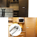 Pikkukuva 4 / 5: WC-oven lukko kylpyhuoneen oven lukko RV-vaunu veneen lukko kahva nuppi lukot