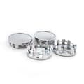 Set med 4 59mm Diameter 9 Clip Bilhjul Navkapslar
