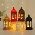 Miniatyrbillede 2 af 5: Vindlanterne Ramadan Måne Stjerne Slot Lanterne Ornament Kirke Fest Bryllup Dekoration Gaveforsyninger Guld
