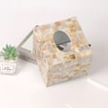 Miniatyrbillede 2 af 3: Creative Scents Vævsæskebetræk Kvadrat – Dekorativ Kvadratisk Vævsæskeholder til Badeværelse Afsluttet i Smukke Moder