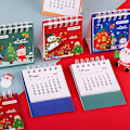 Miniatyrbillede 4 af 5: August 2022-December 2023 Simpel Stående Flip-Bordkalender Perforerede Sider Gul