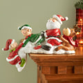 Miniatyrbild 4 av 5: Bordsskåp Ornament Jul Elementer Tomte Dock Dekoration Hem Dekoration Vinter Jultomte