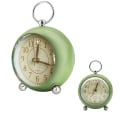 Miniatyrbild 1 av 3: Tyst Sängbordsklocka Batteridriven Tickfri Skrivbordsklocka Analog Väckarklocka Sovrum Retro Väckarklocka SimpleGreen Green