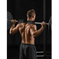 Pikkukuva 5 / 5: Kyykkytyyny Barbell-tyyny kyykkyihin, tyyny lunges ja hip thrusts - Vaahtomuovipehmuste tarjoaa helpotusta harjoittelun aikana - Musta