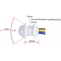 Miniatyrbild 4 av 5: Infraröd Rörelsesensor LED Downlight Pir100v-240v Ljusbrytare