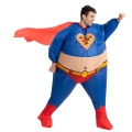 Miniatyrbillede 1 af 5: Creations Halloween Kostume Chunky Chubby Oppustelig Mænd Kostume Fedt Dragt - Voksen One Size Mænd Fuld Krops Oppustelig Kostume