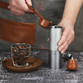 Miniatyrbilde 2 av 5: Bærbar Kvern for Kaffe - Espresso Håndkvern - Manuell Kaffebønnkvern - Reisekvern Hånd