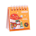 Miniatyrbillede 1 af 5: August 2022-December 2023 Simpel Stående Flip-Bordkalender Perforerede Sider Gul
