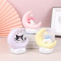 Miniatyrbillede 2 af 5: Måne LED Lys Anime Kuromi Cinnamonroll Ornament Natlampe Db A