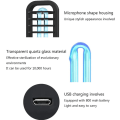 Miniatyrbillede 4 af 5: Does apply Genopladelig Mini USB, 2.5W Sikker Strøm, Nem at Bære og Overføre, Giver et Sundt Miljø