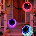 Miniatyrbilde 5 av 5: Halloween Oppblåsbar Gresskar Øyeeple 23 Tommer Diameter Innendørs Utendørs Dekorasjon Gresskar