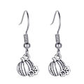 Miniatyrbillede 5 af 5: Style 4Punk Skull Lange Hængende Øreringe Skull Dangle Øreringe Halloween Smykker Style 4