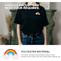 Miniatyrbillede 4 af 5: 4 stk. Regnbue Patch Piger Jern På Regnbue Sky Patches Børnetøj Sy På Broderet Dekorative Applikationer DIY Tøj Tilbehør