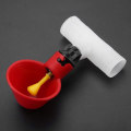 Miniatyrbilde 2 av 5: 5 stk Automatisk Drikkere for Fjærfe Bærbar Vannbeholderkopp Plast Vannbolle Vann Drikkere for Vaktel Fugl