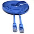 Miniatyrbild 1 av 5: 5m RJ45 Ethernet-nätverkskabel Platt Patch Router Intressant LotBlue5m