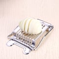Miniatyrbild 4 av 5: Äggkutter i rostfritt stål, äggdelare, skivare, Songhua-inlagda ägg, elegant multi-bladig delare, japansk
