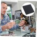 Miniatyrbillede 2 af 7: PC-filter sæt 10 stk. blæsernetfilter til computerkabinet støvtæt blæserbeskyttelse langvarig hardware