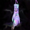 Miniatyrbild 2 av 5: Stil 4Cute Flygande Glitterspöke Halloween Hängande Dekoration Inomhus Utomhus Trädgårdsstil 4